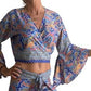 Blusa de seda india B41