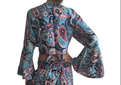 Blusa de seda india B46