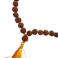 Mala de rudraksha