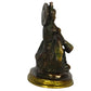 Estatua de bronce del dios hindú Saraswati