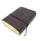 Libreta 100% ecológica India de piel con elefante