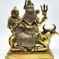 Figura de bronce familia de Ganesh