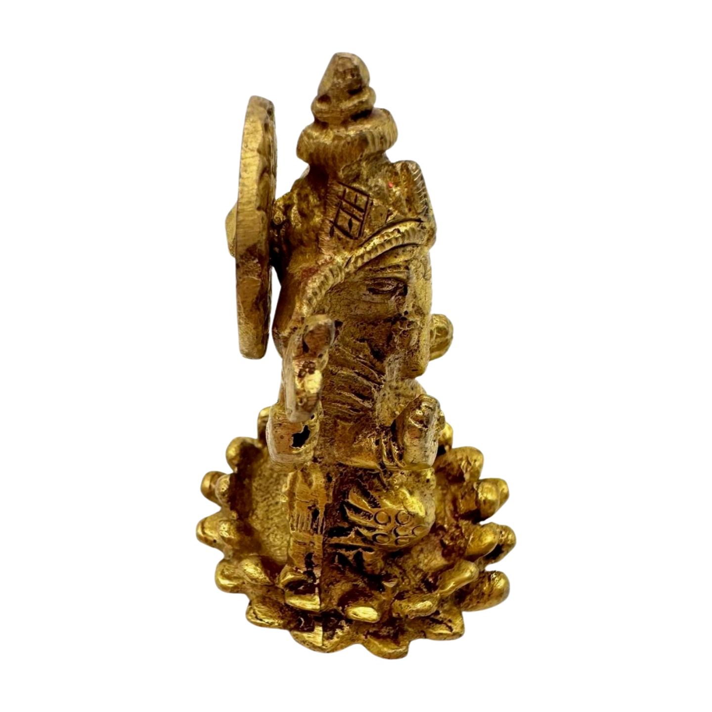 Figura de bronce del dios hindú Ganesh