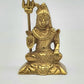 Estatua de bronce india del Dios hindú Shiva