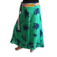 Falda pareo india sedosa reversible