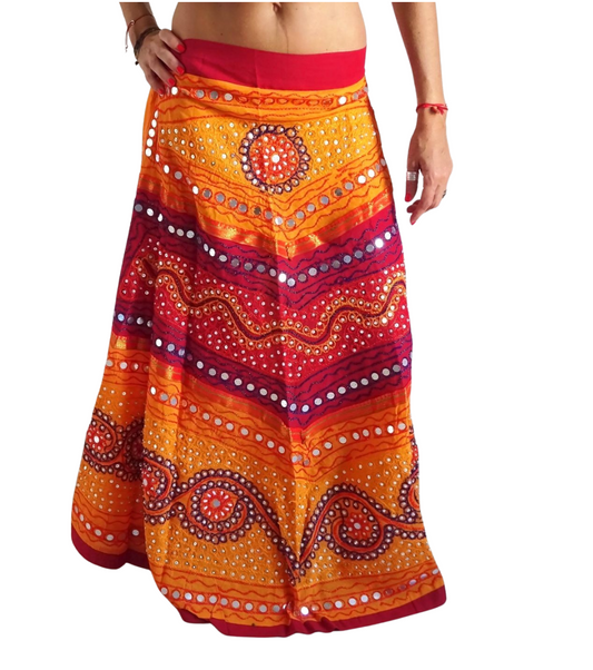 Falda rajasthani india multicolor