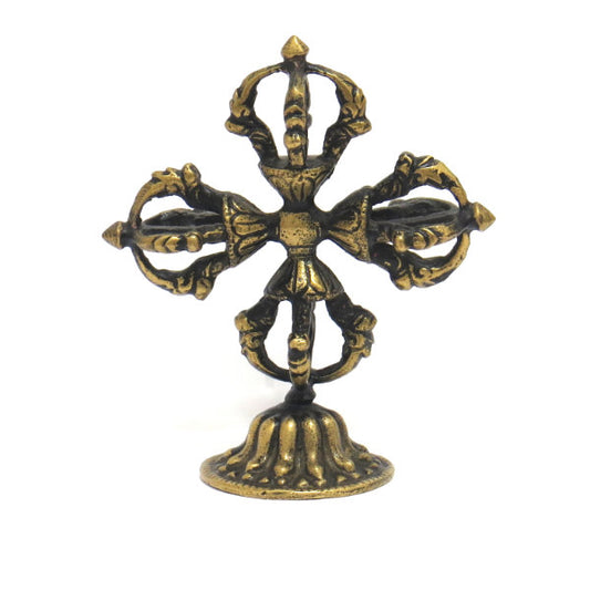 Dorje de bronce tibetano