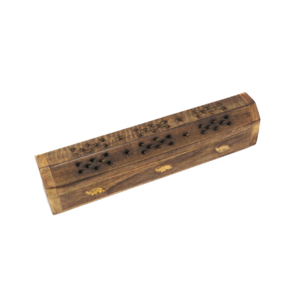 Incensario de India caja de madera