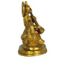 Estatua de bronce del dios hindú Saraswati