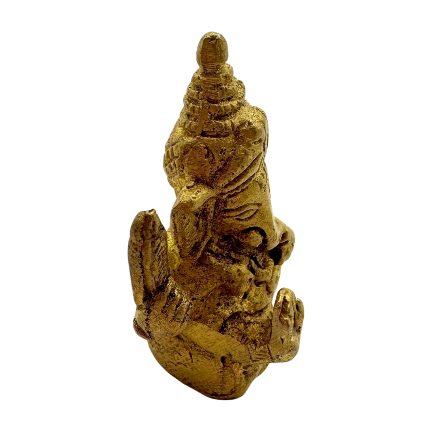 Figura de bronce del dios hindú Ganesh