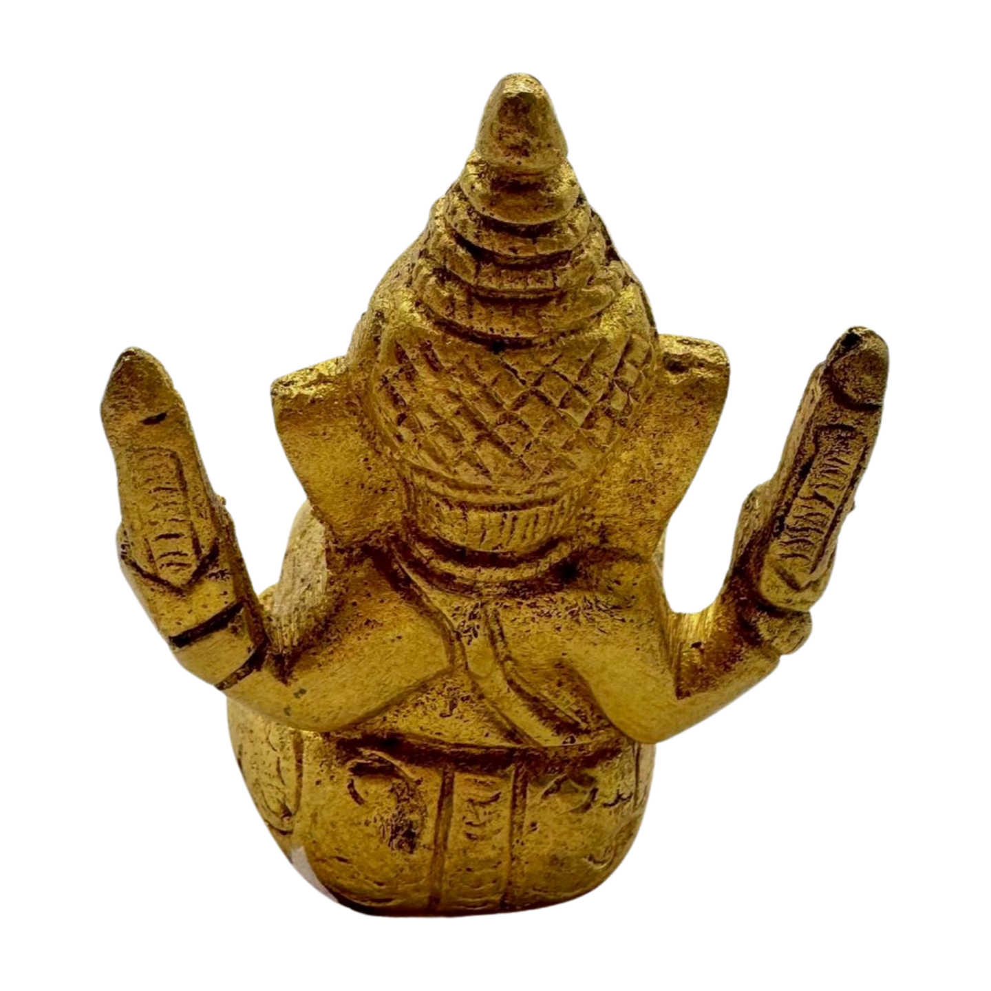 Figura de bronce del dios hindú Ganesh
