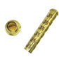 Incensario vertical dorado con OM