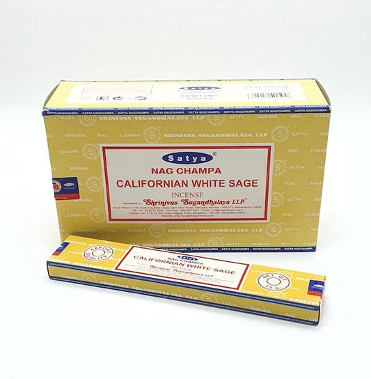 Incienso natural Indio Satya Californian White Sage