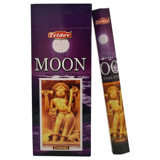 Incienso natural de India luna TRIDEV