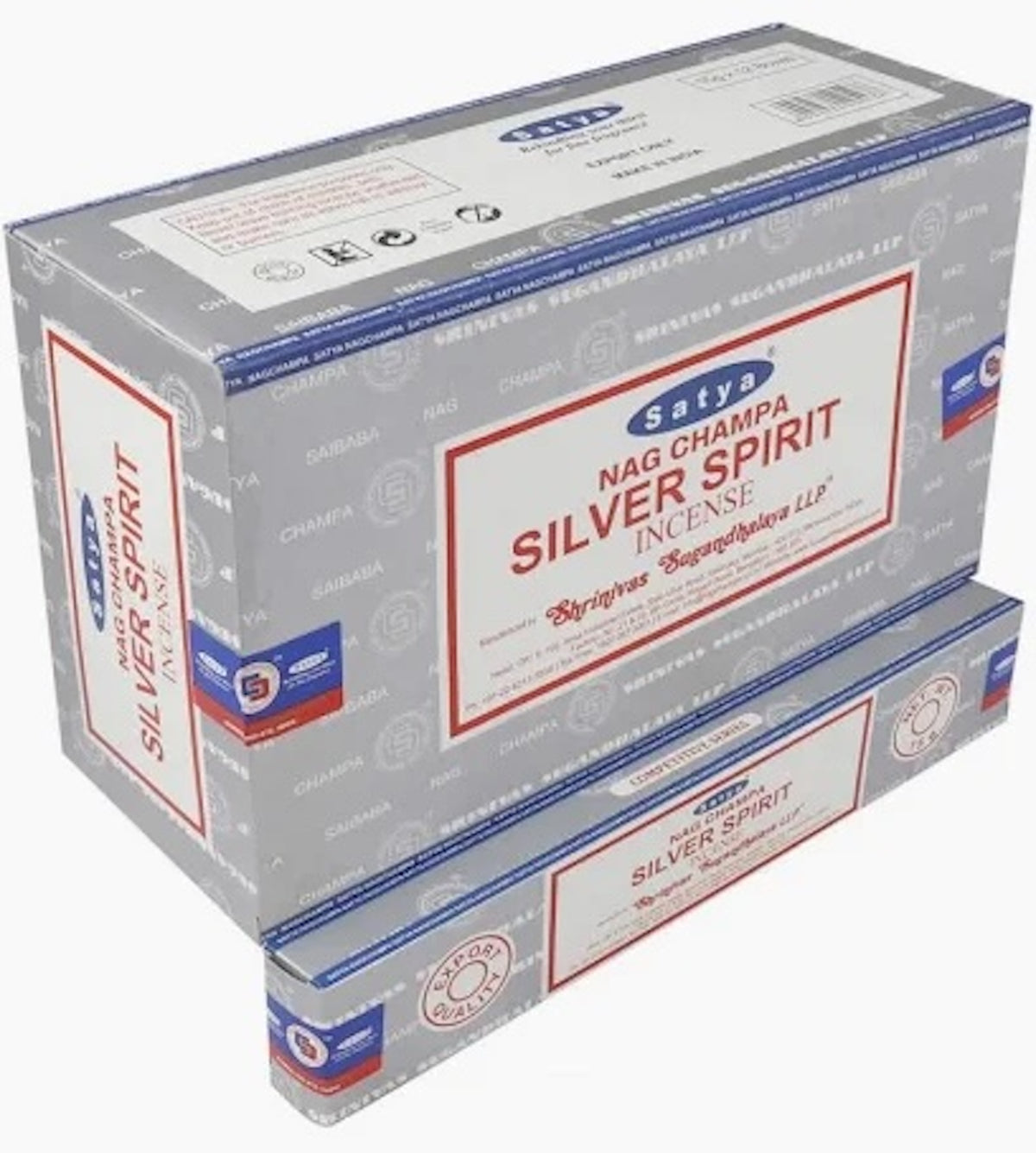 Incienso natural indio Satya Silver Spirit