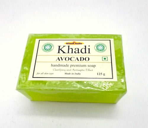 Jabón AGUACATE aceite esencial KHADI NATURAL