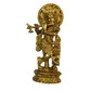 Estatua de bronce del dios hindú Krishna