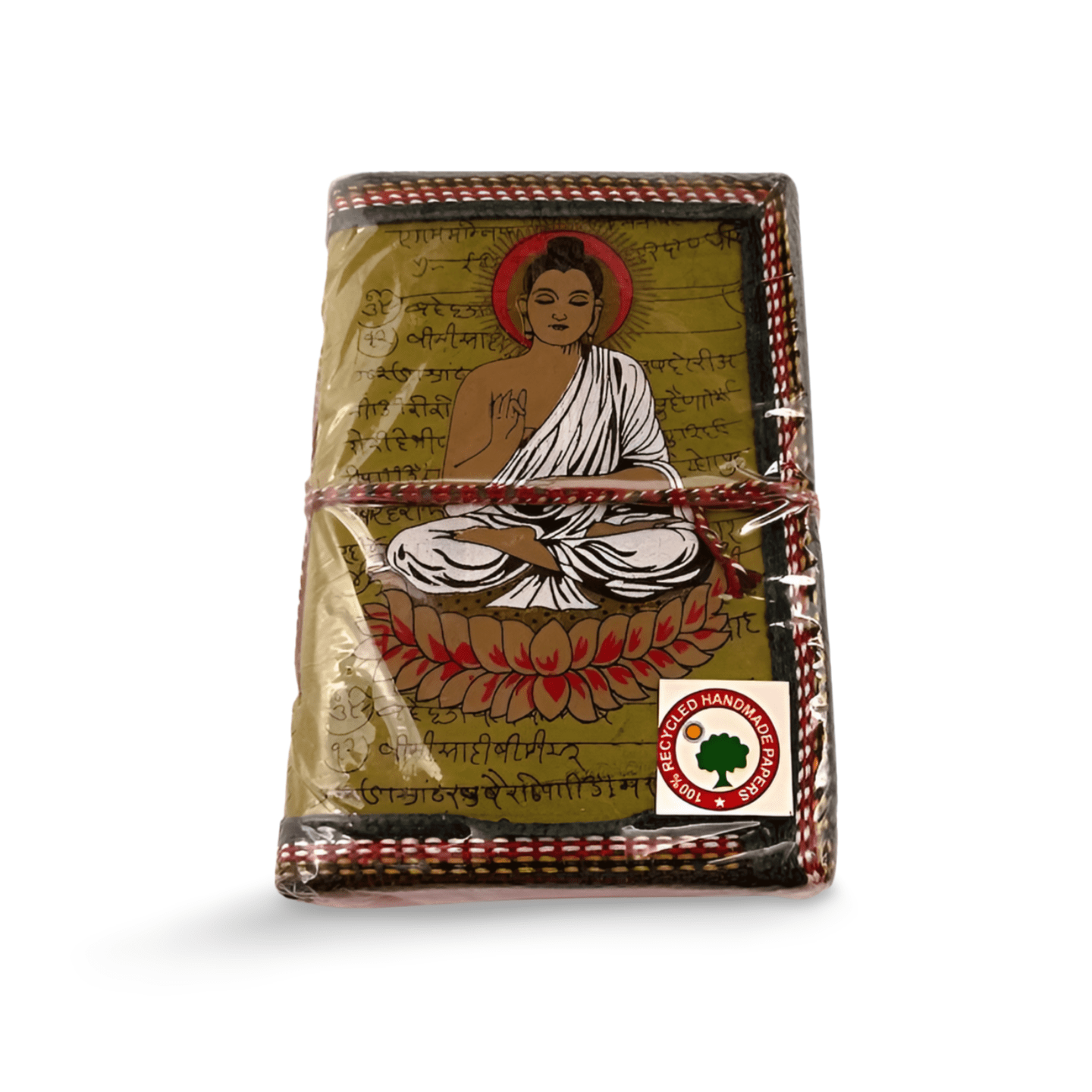Libreta 100% ecológica de India con Budha