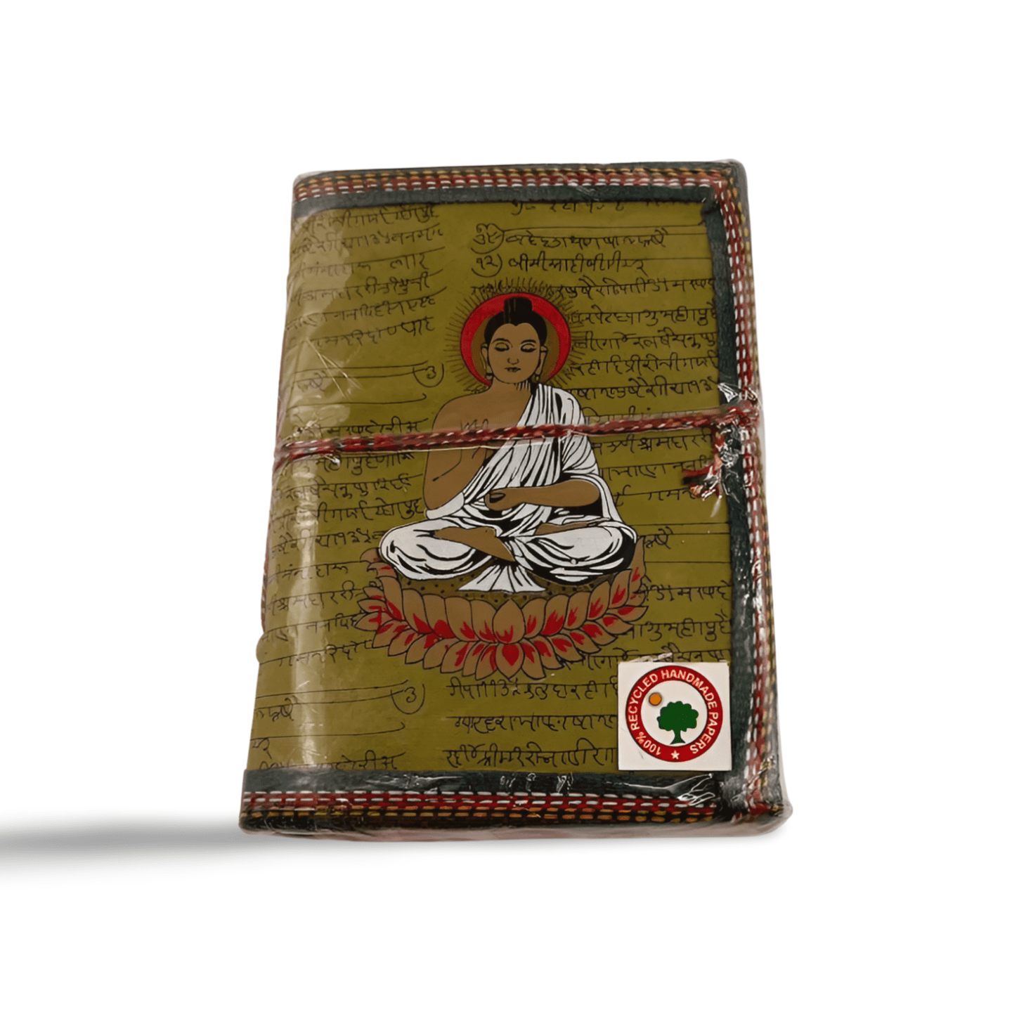 Libreta 100% ecológica de India con Budha