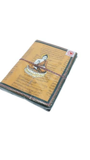 Libreta 100% ecológica de India con Budha
