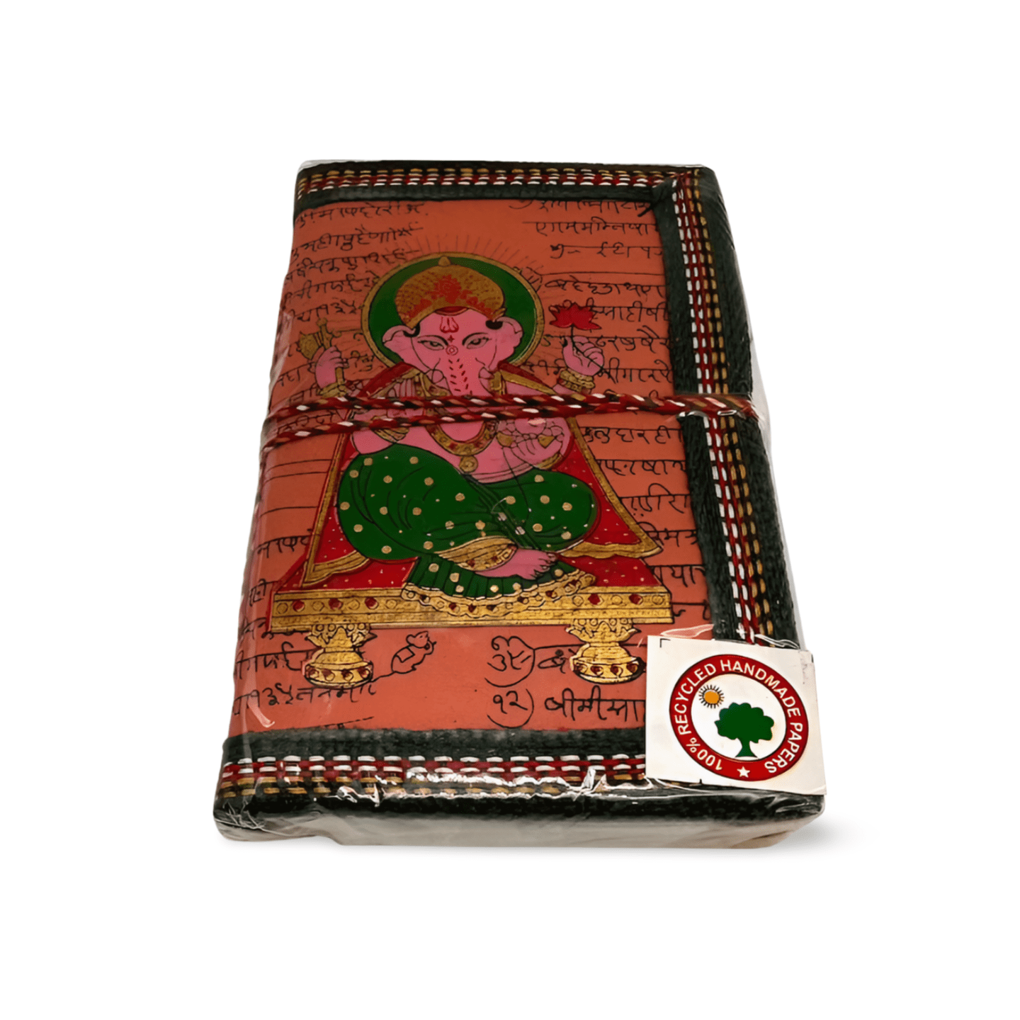 Libreta 100% ecológica de India con Ganesh