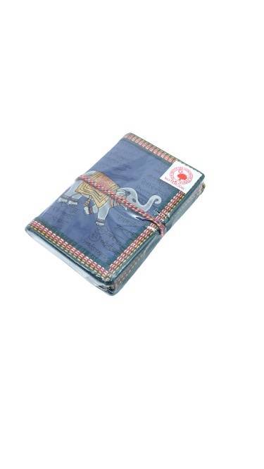 Libreta 100% ecológica de India con elefante