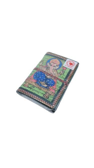 Libreta 100% ecológica de India con Ganesh