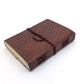 Libreta 100% ecológica India de piel Ganesh