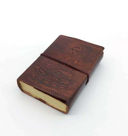 Libreta 100% ecológica India de piel Budha
