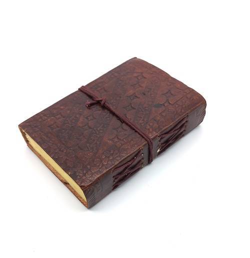 Libreta 100% ecológica India de piel Budha