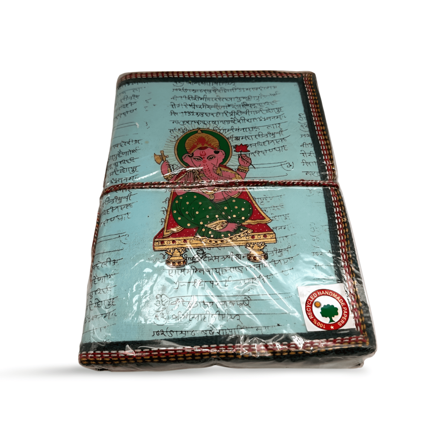 Libreta 100% ecológica de India con Ganesh
