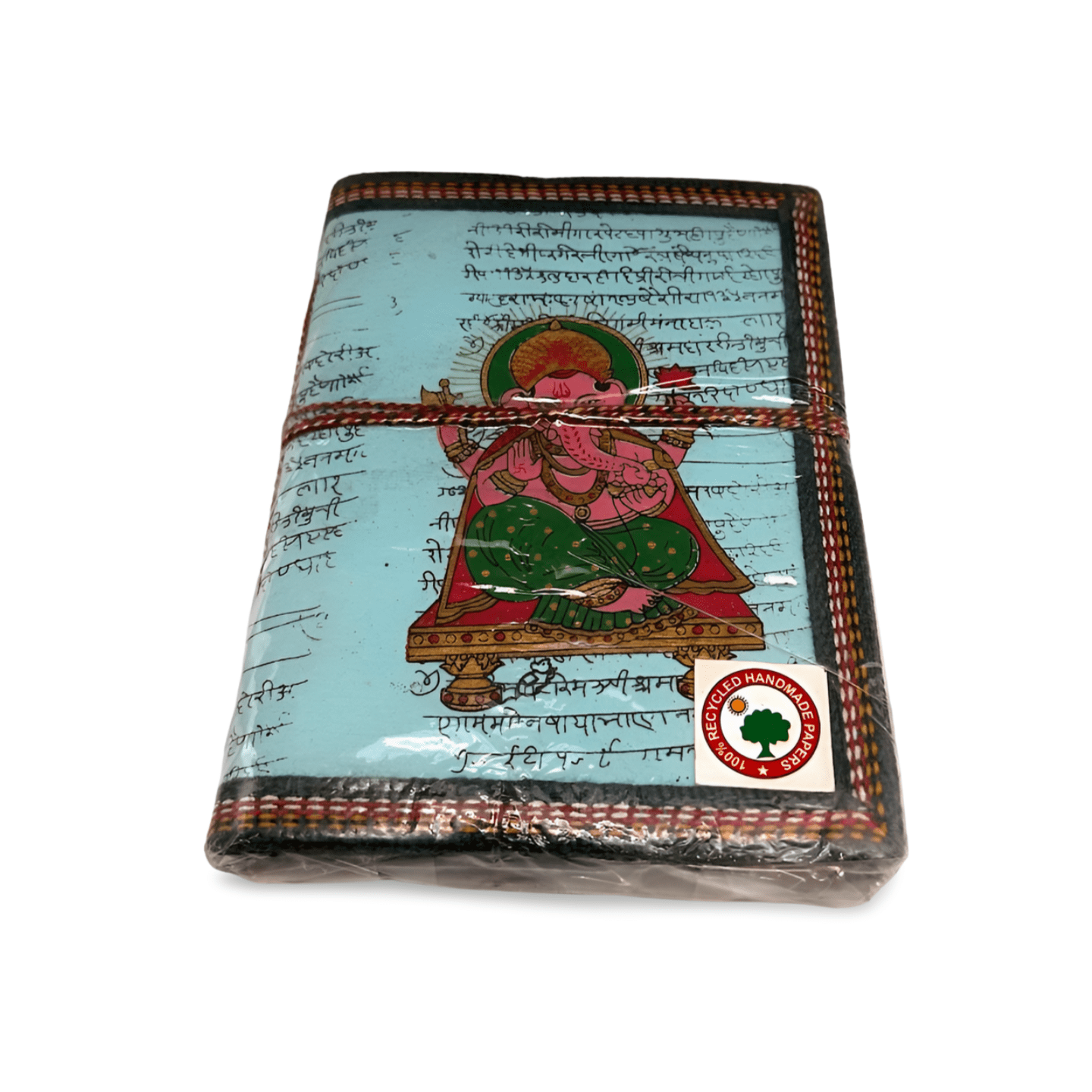Libreta 100% ecológica de India con Ganesh