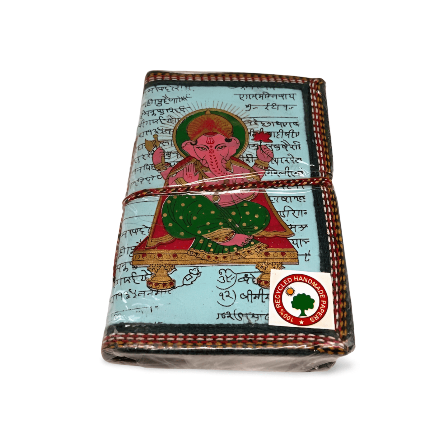 Libreta 100% ecológica de India con Ganesh