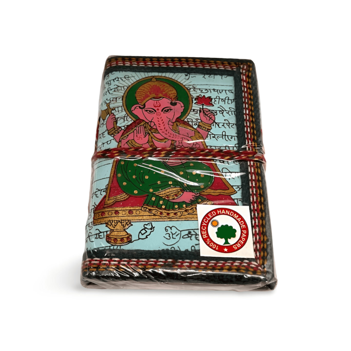 Libreta 100% ecológica de India con Ganesh