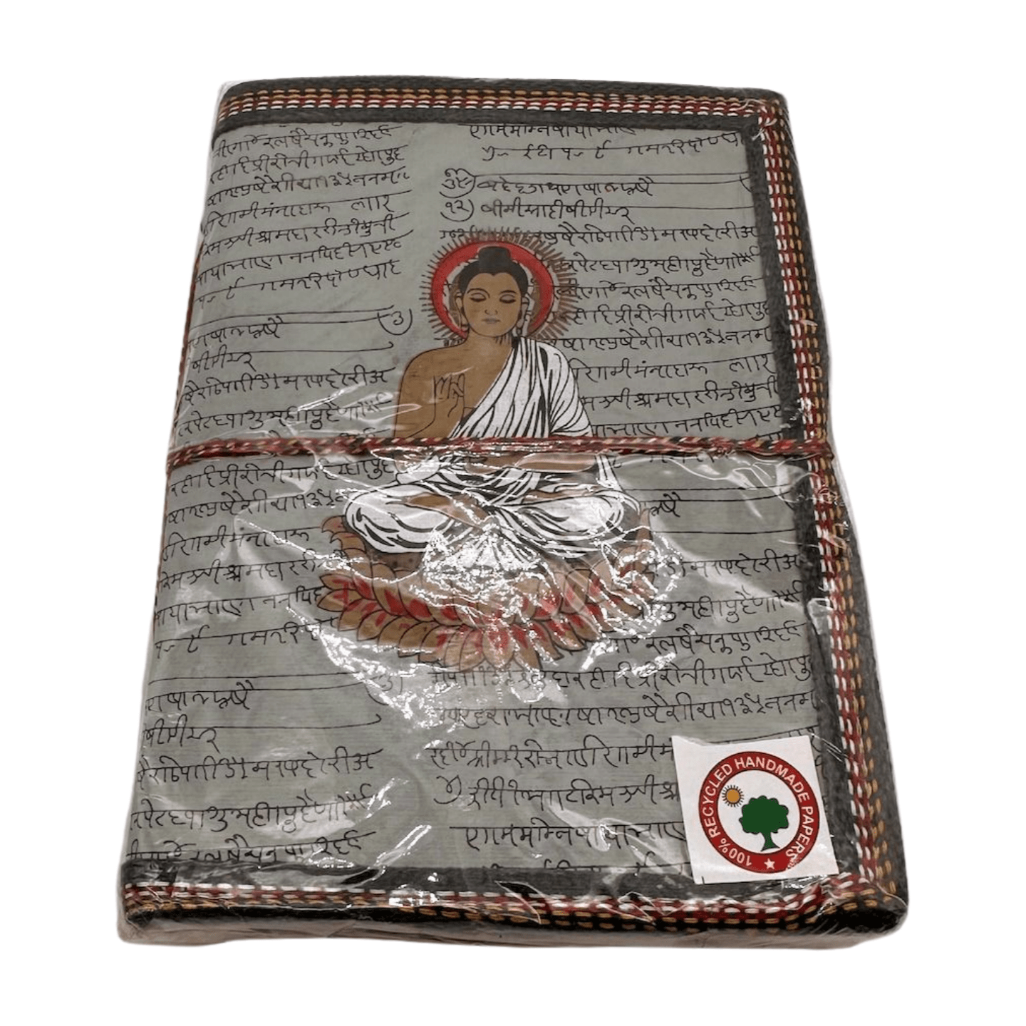 Libreta 100% ecológica de India con Budha