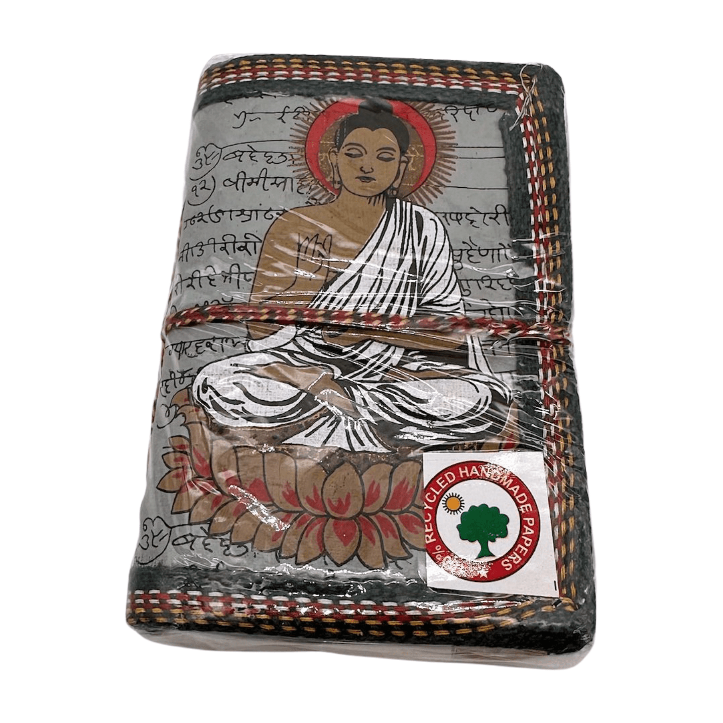 Libreta 100% ecológica de India con Budha