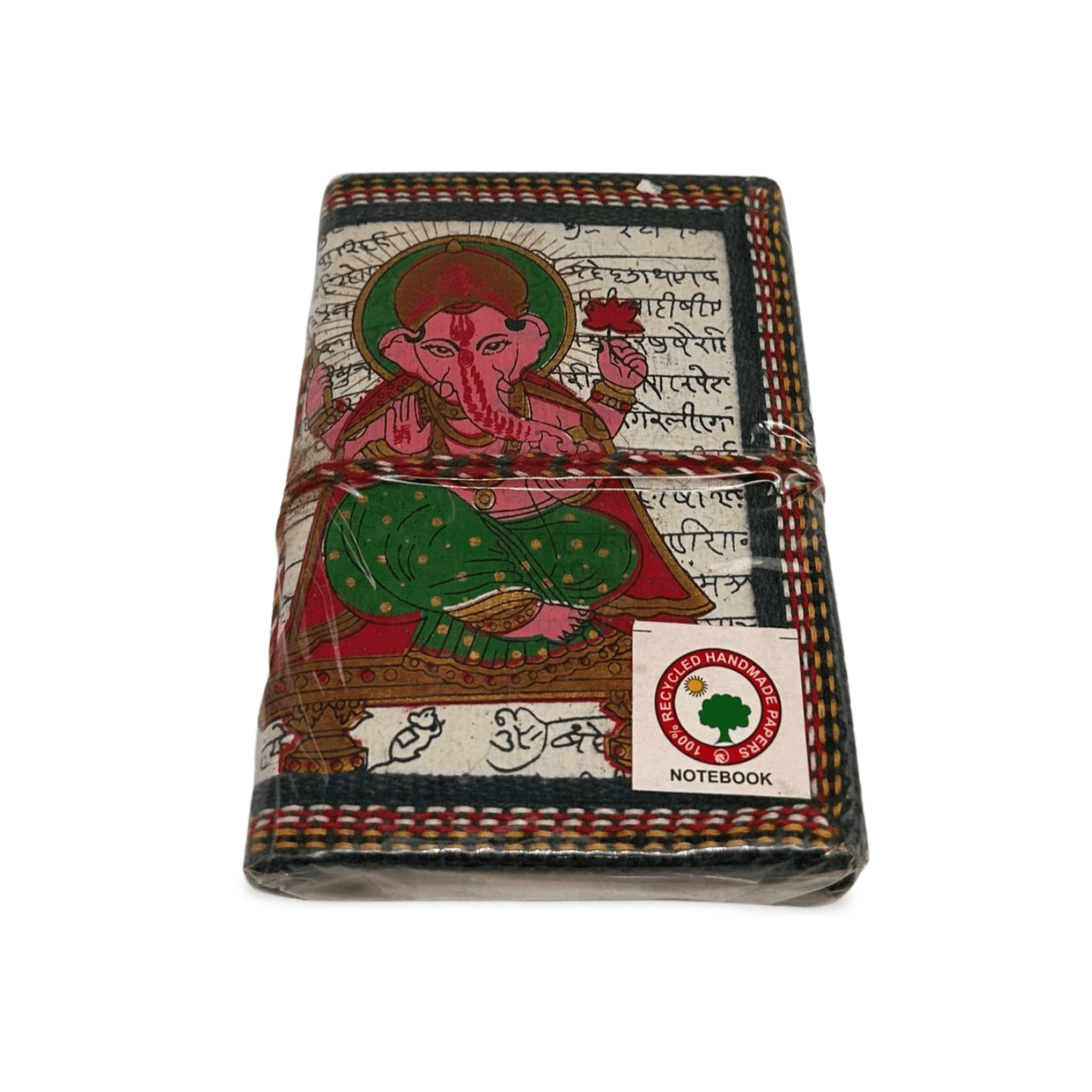 Libreta 100% ecológica de India con Ganesh