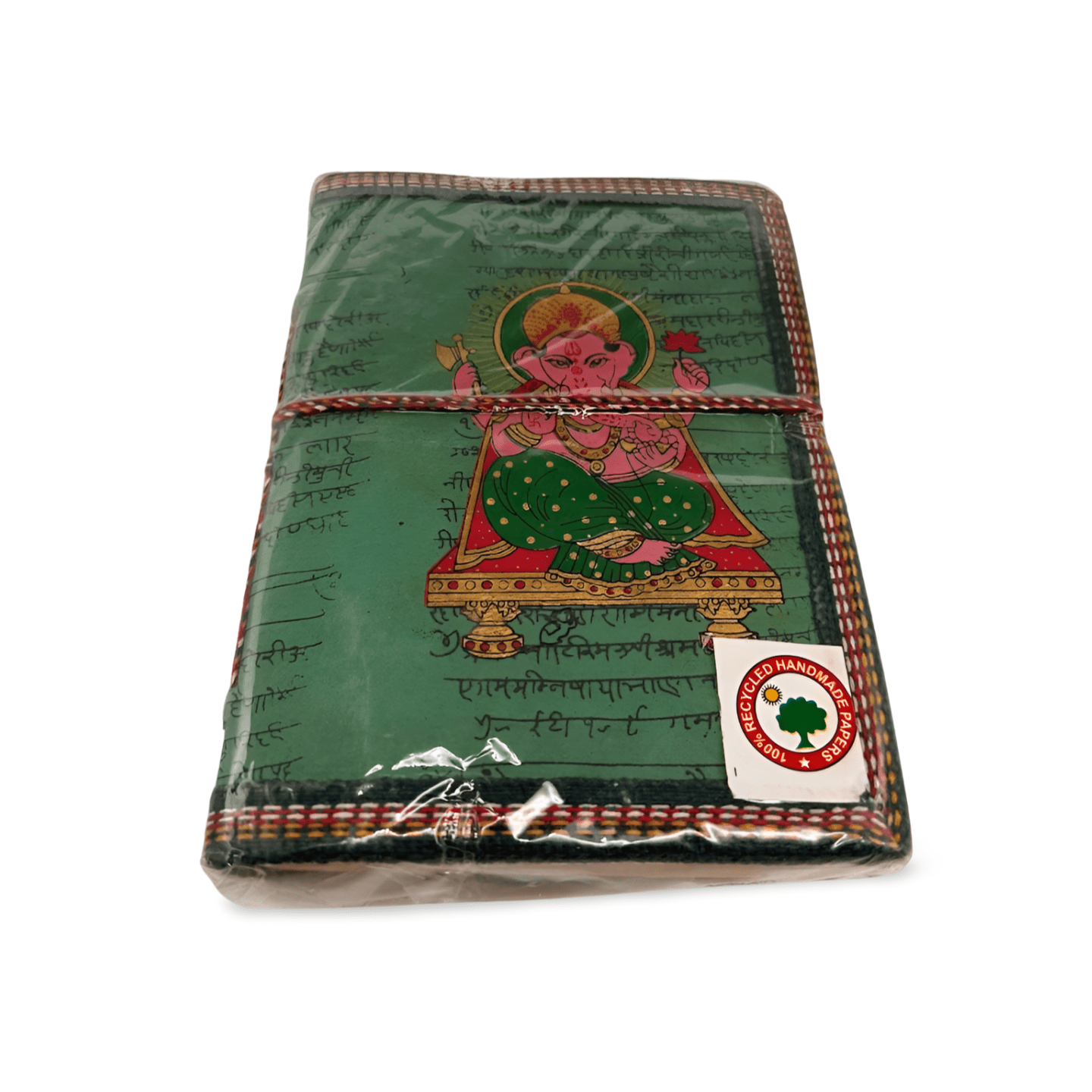 Libreta 100% ecológica de India con Ganesh