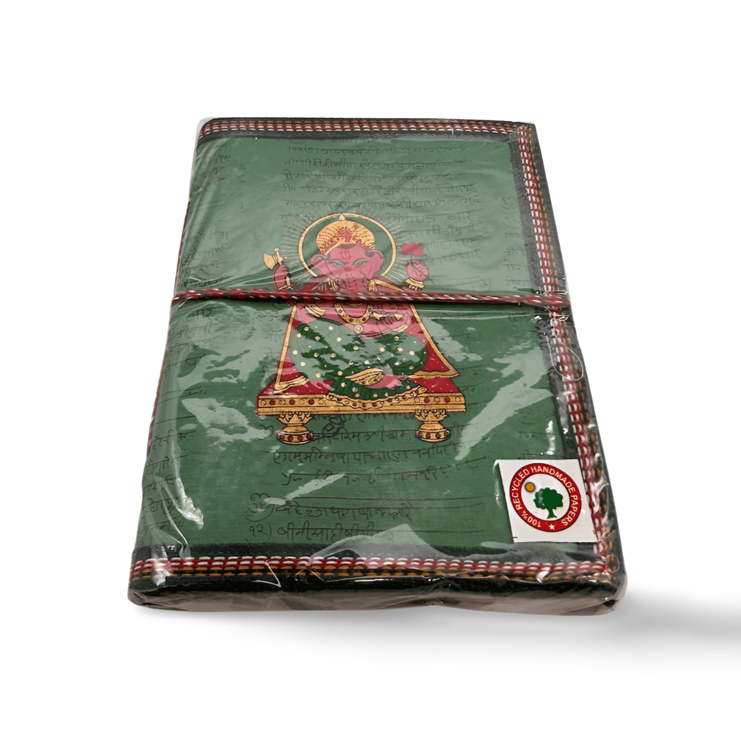 Libreta 100% ecológica de India con Ganesh