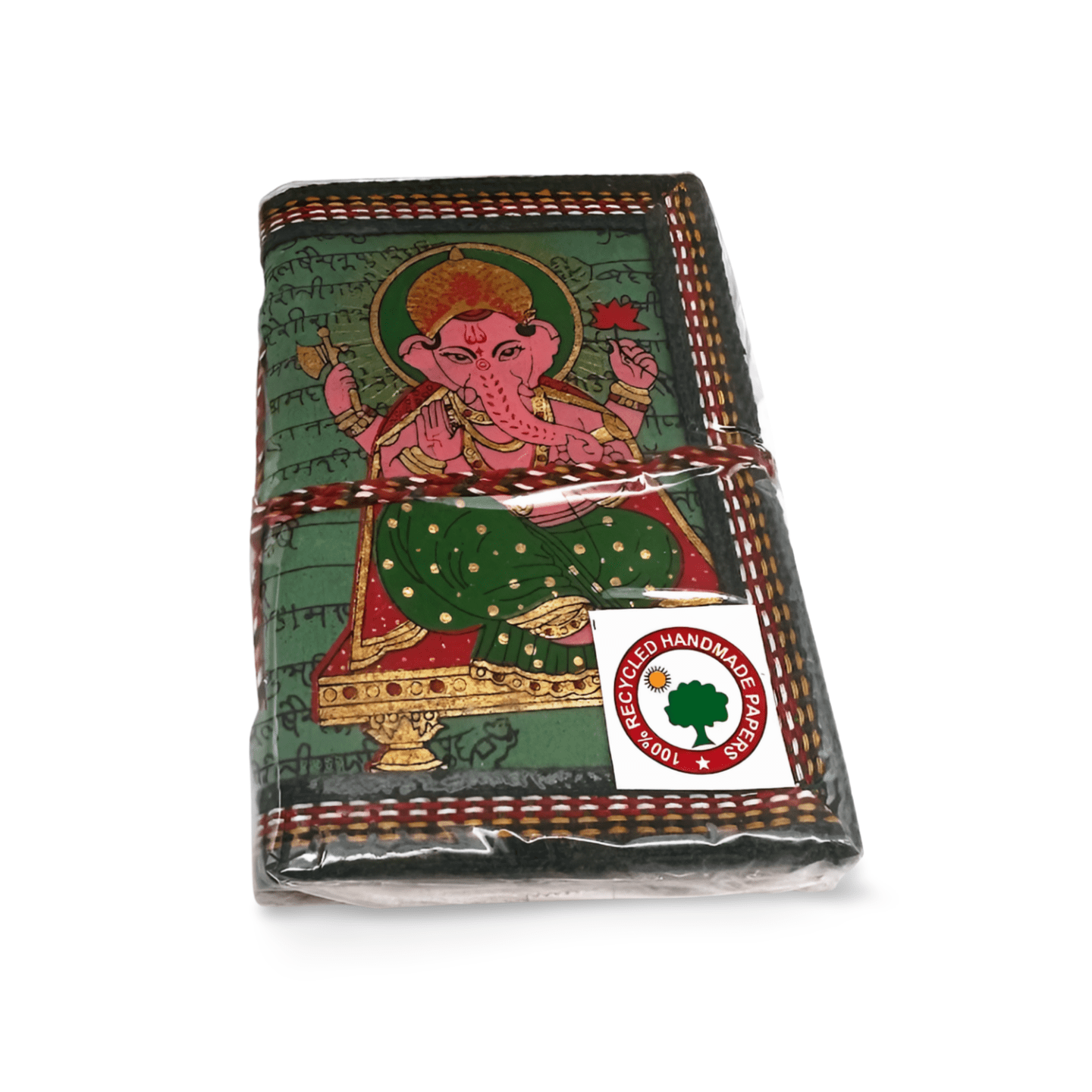 Libreta 100% ecológica de India con Ganesh