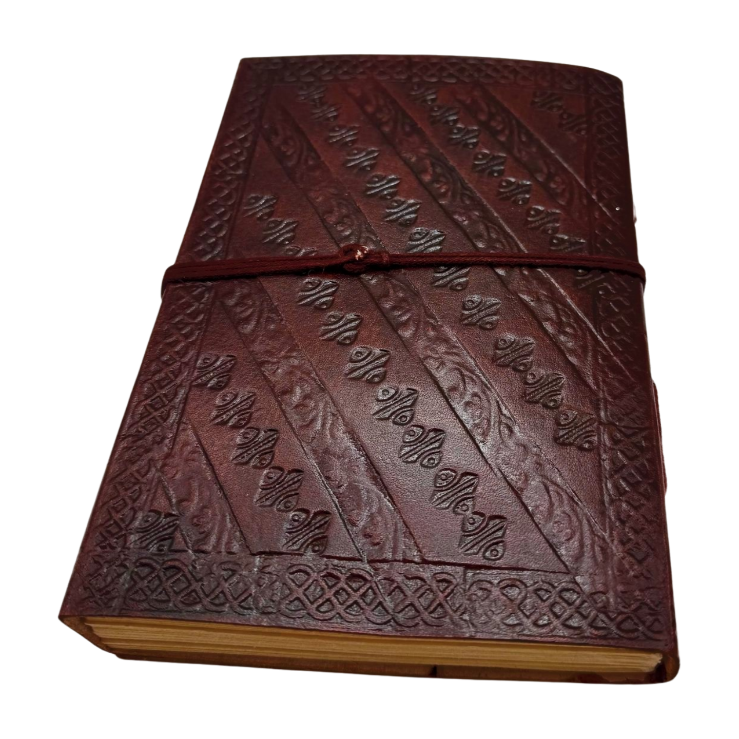 Libreta 100% ecológica India de piel con mandala