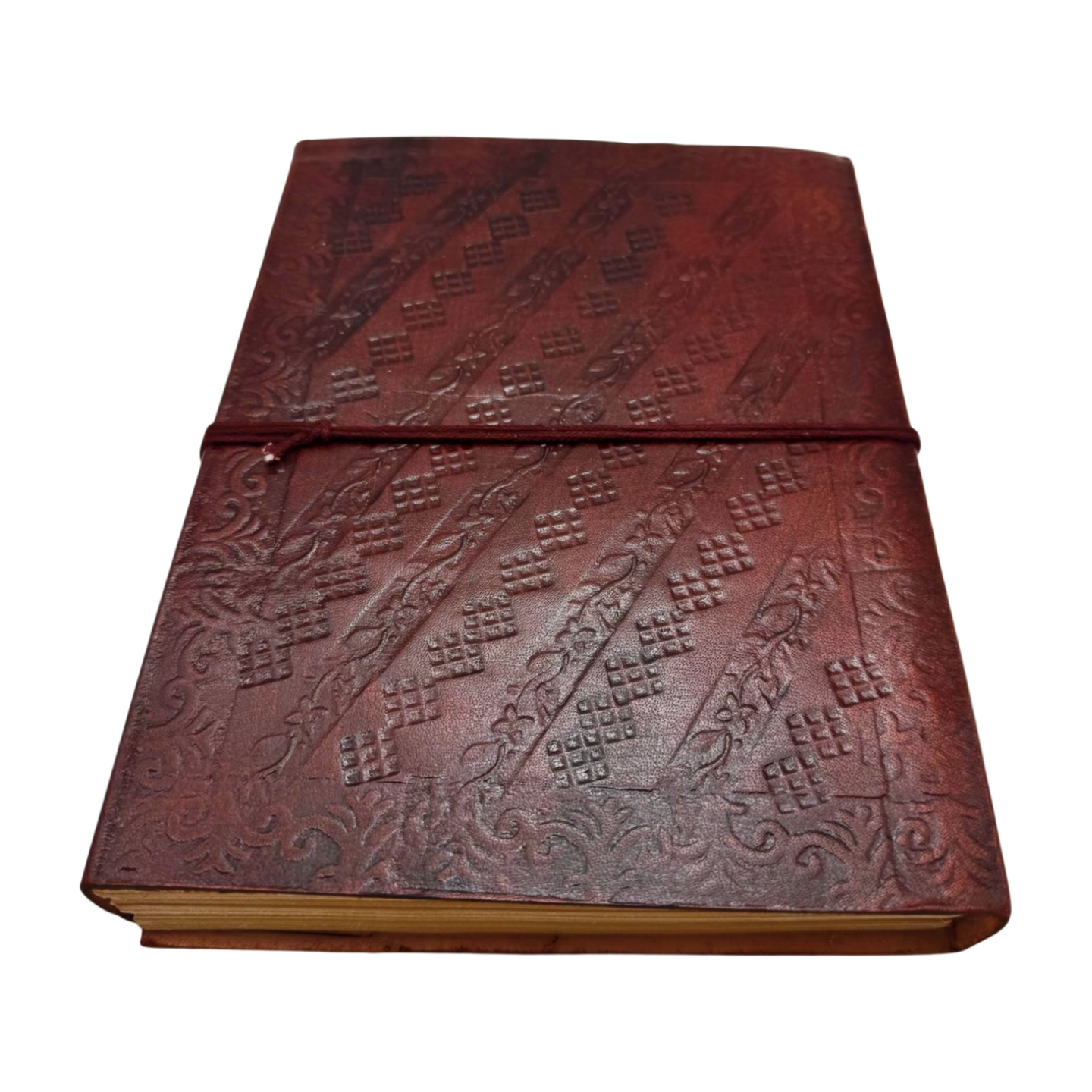 Libreta 100% ecológica India de piel con mandala