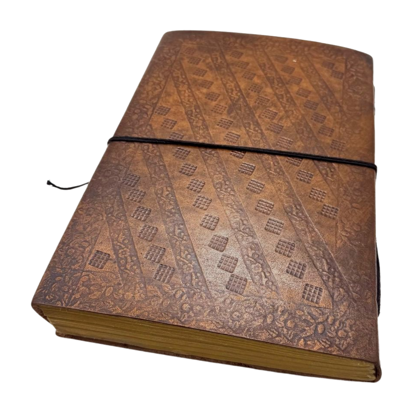 Libreta 100% ecológica India de piel árbol de la vida