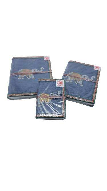 Libreta 100% ecológica de India con elefante