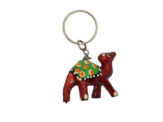 Llavero étnico de la India con camello