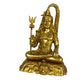 Estatua de bronce india del Dios hindú Shiva
