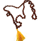 Mala de rudraksha