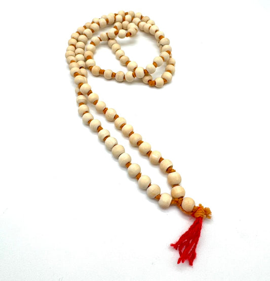 Japa mala de la India de semilla de flor de loto