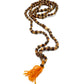 Japa mala de la India de madera de Tulsi