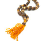 Japa mala de la India de madera de Tulsi